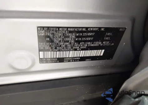 2022 Toyota Rav4 Hybrid Xle from USA, damaged, VIN 4T3RWRFV2NU069529
